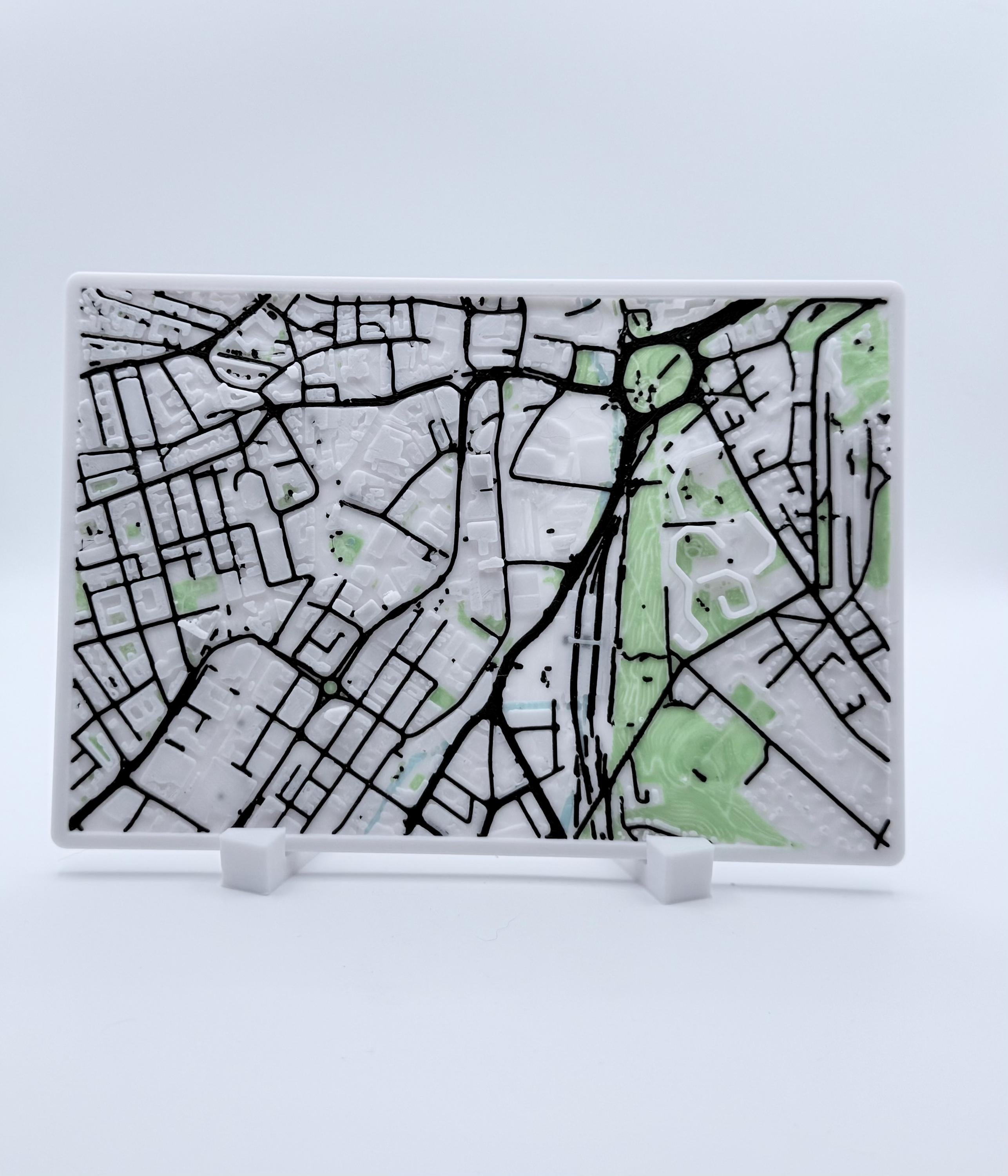 3D Map, of you City, or Postcode.