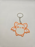 Bat, Keyring, Halloween, Cute Set of 4