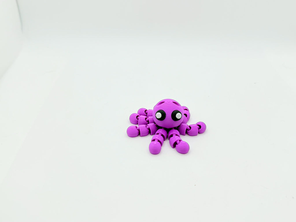 Articulated Octopus Keyring.