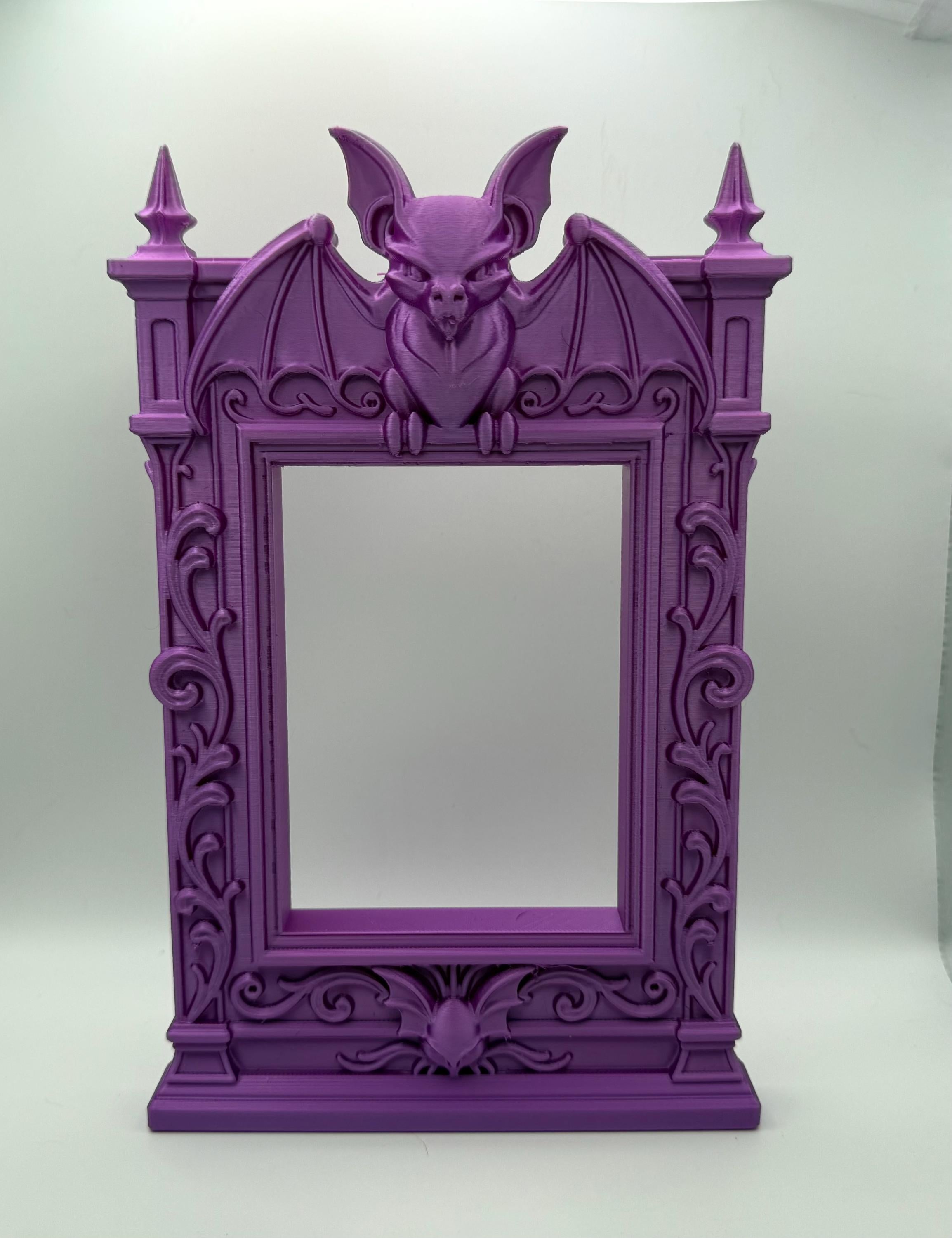 Bat Gothic Frame Decor