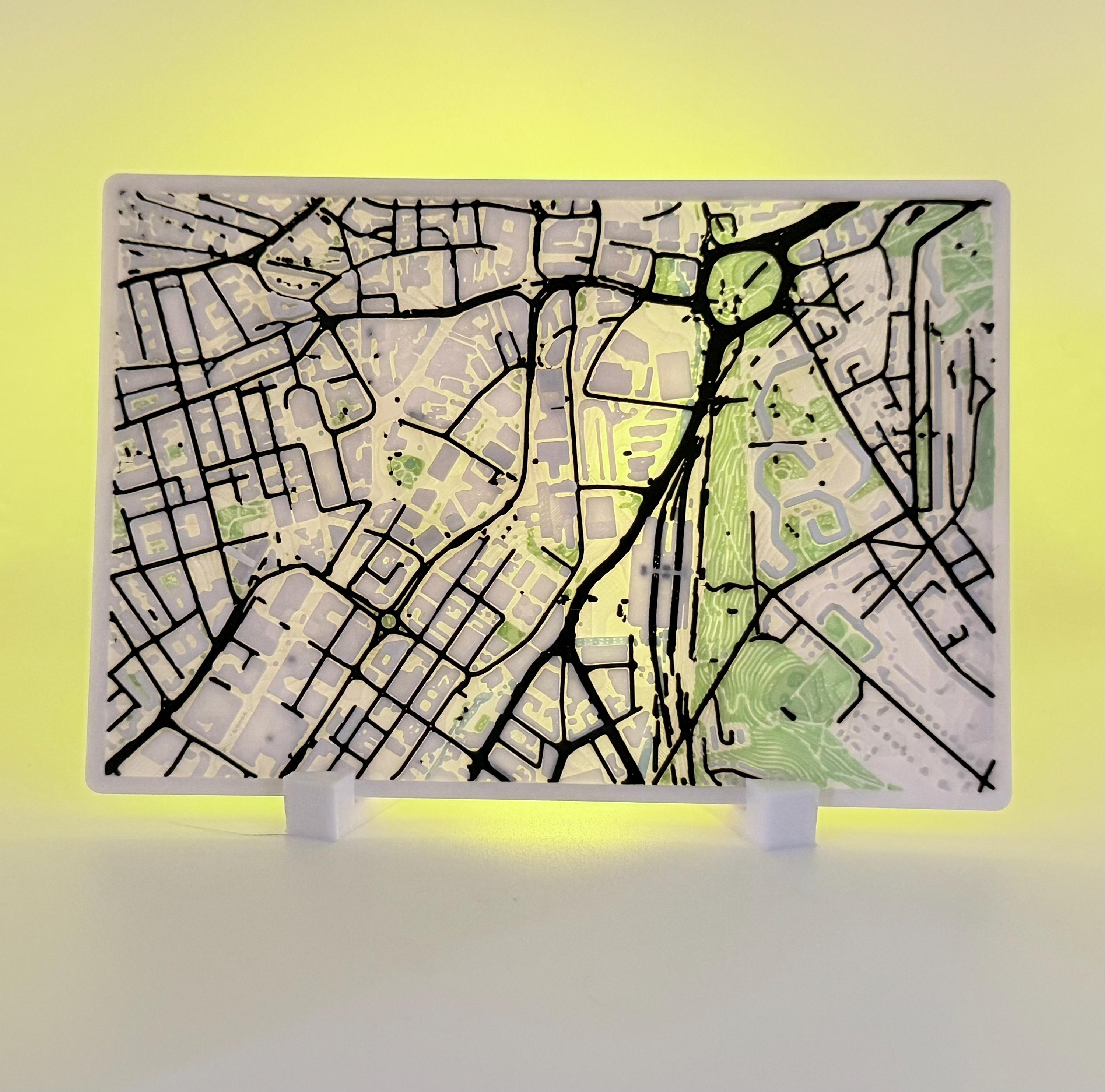 3D Map, of you City, or Postcode.