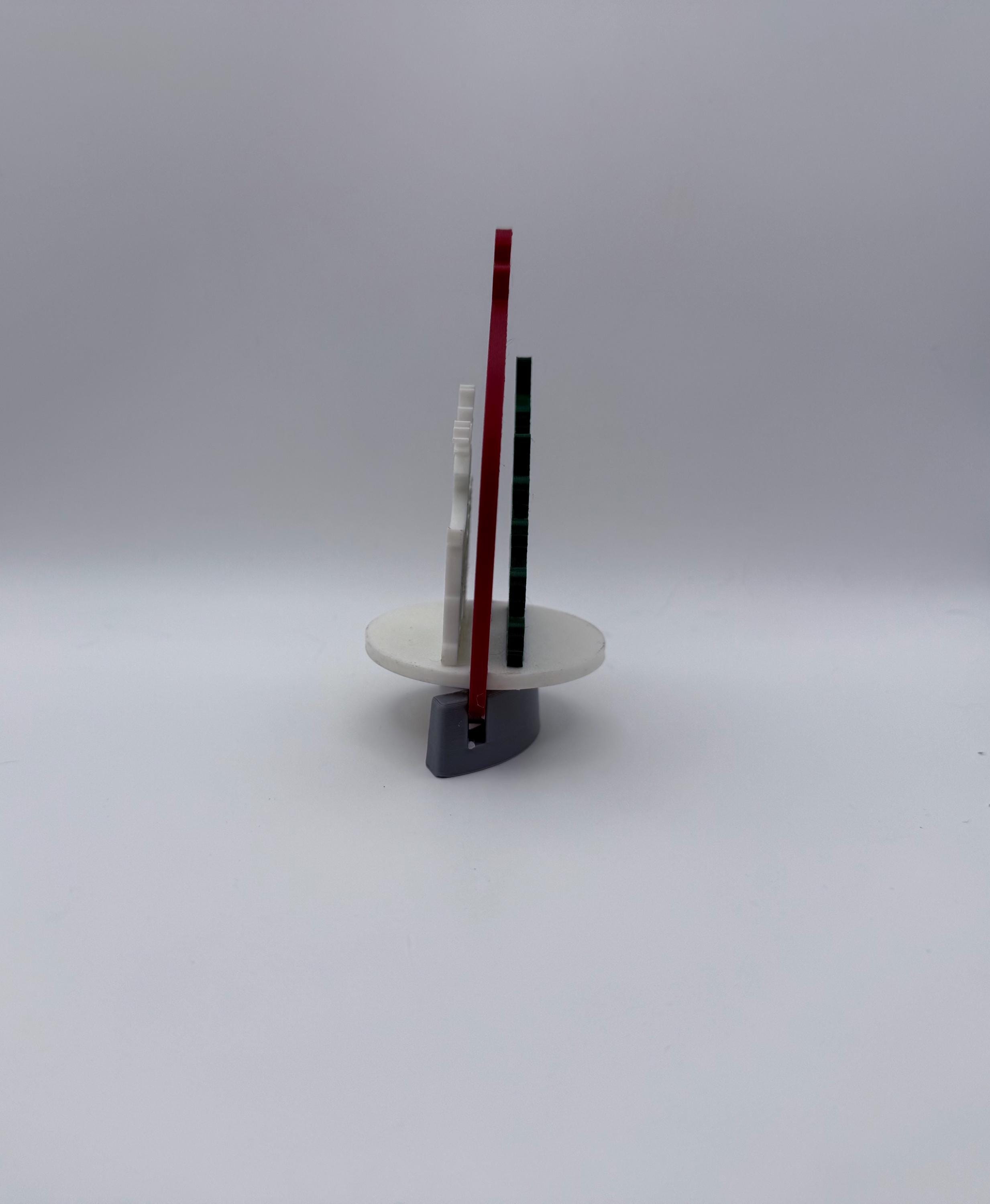 Christmas Bauble with Stand.