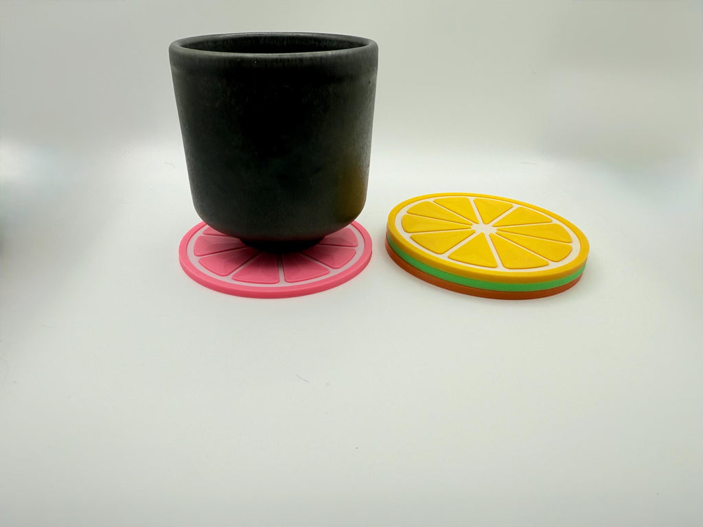 Fruit, Coasters, 3D Printed