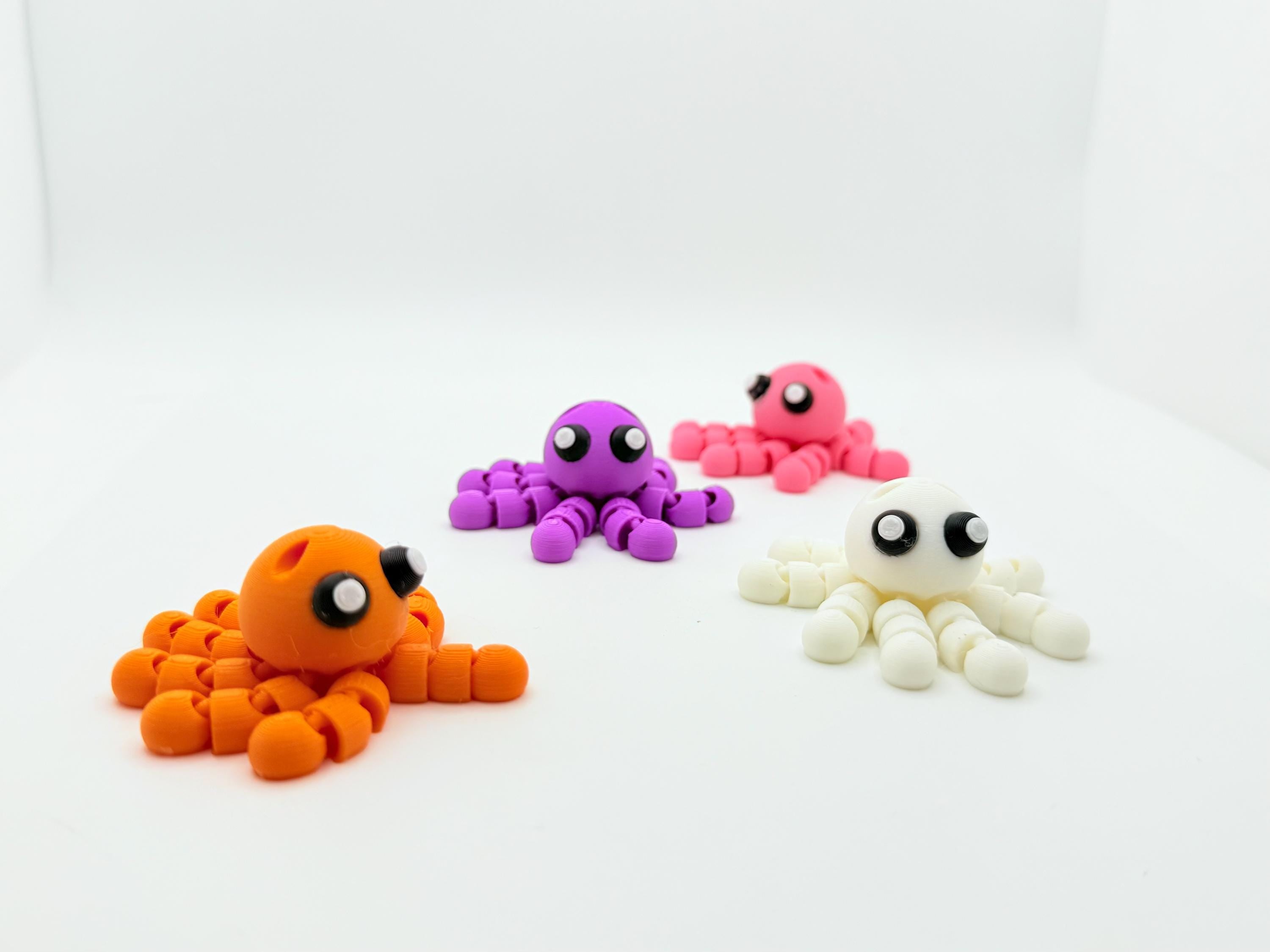 Articulated Octopus Keyring.