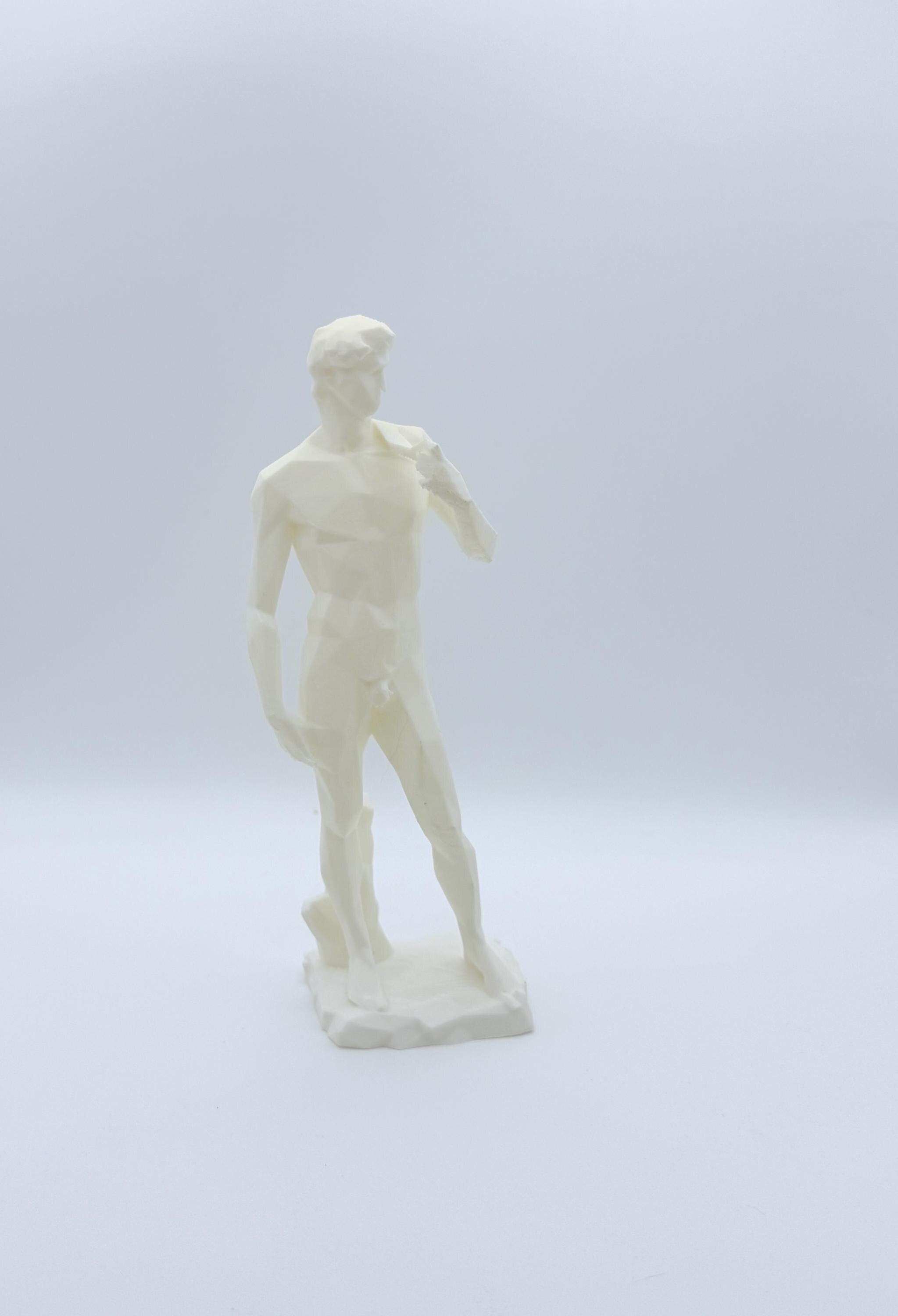 Geometric, St, David, Statue, Figure