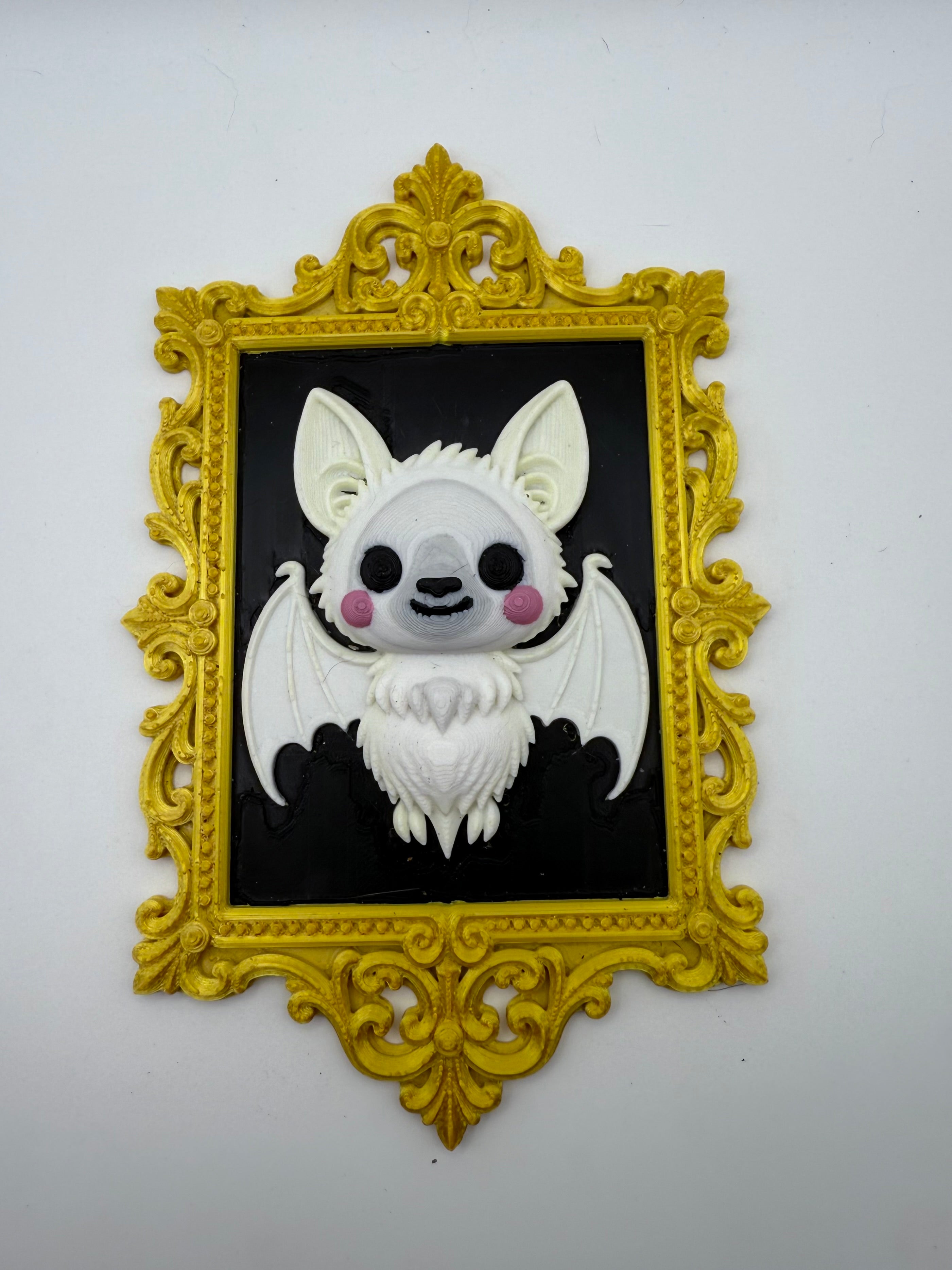 Halloween, Cute Bat in Frame