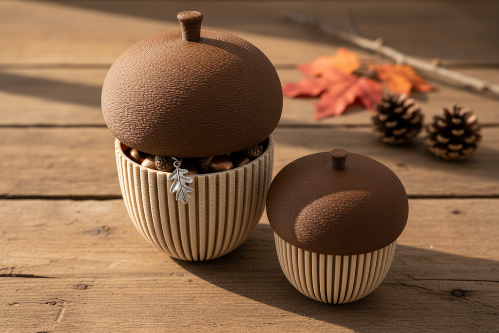 Acorn Storage Tubs set of 2