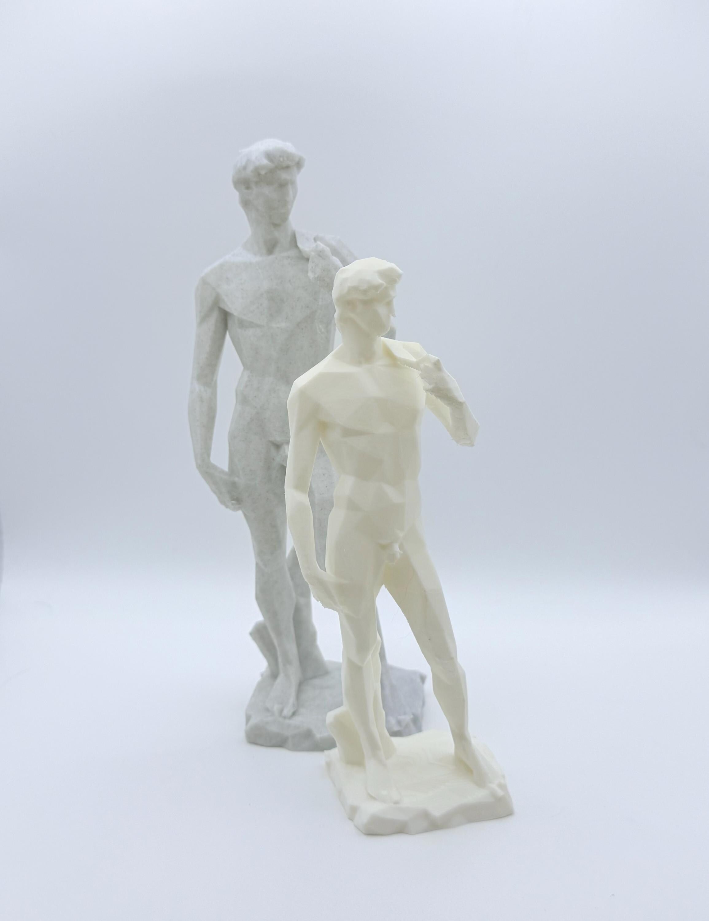 Geometric, St, David, Statue, Figure