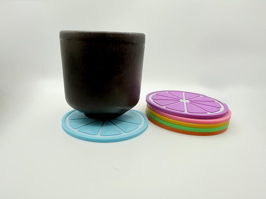 Fruit, Coasters, 3D Printed
