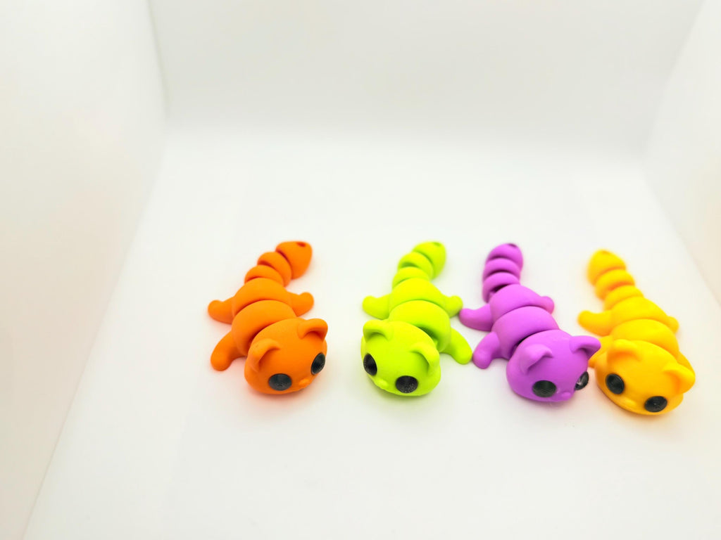 Cat Articulated Keyring