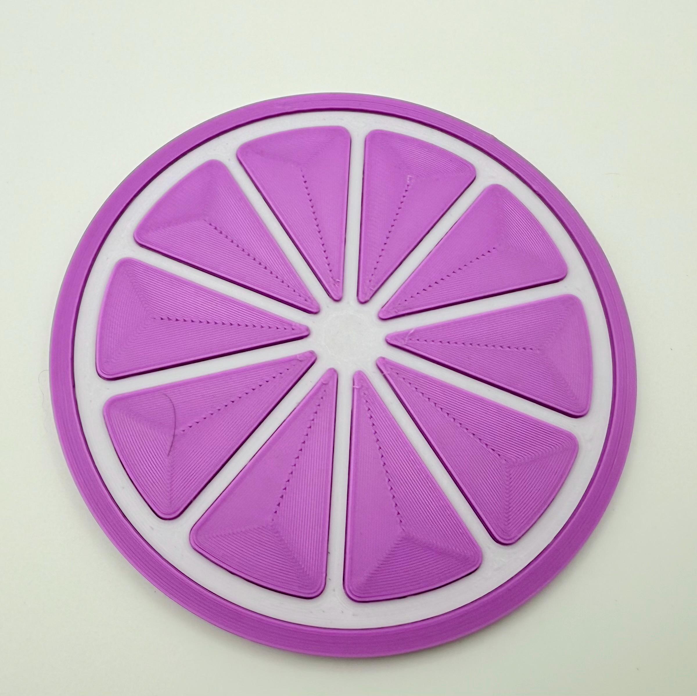 Fruit, Coasters, 3D Printed