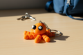 Articulated Octopus Keyring.